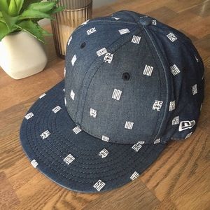 Supremebeing Navy Flat Bill Snapback Hat